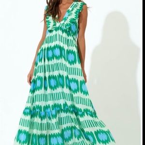 Oliphant maxi dress NWT